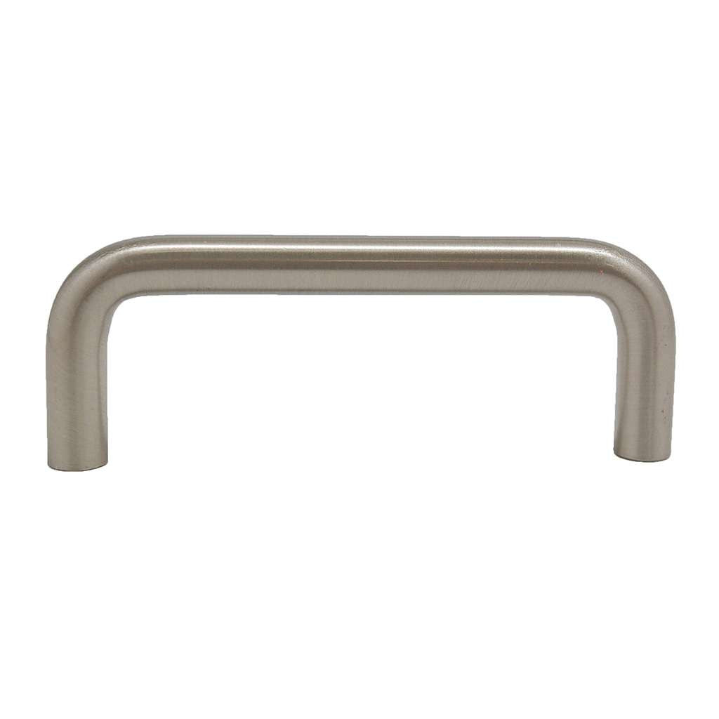 LIBERTY Cabinet Wire Pulls in Satin Nickel 3" P604DA-SN-C Side View