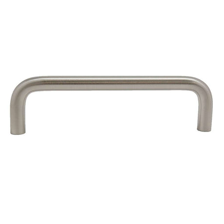 LIBERTY Cabinet Wire Pulls in Satin Nickel 4" P604DC-SN-C Side View