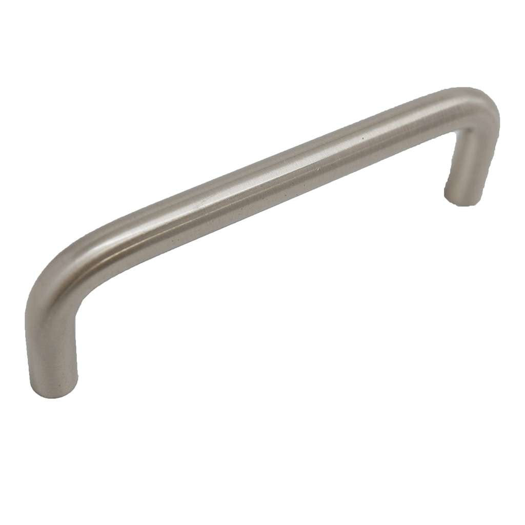 LIBERTY Cabinet Wire Pulls in Satin Nickel 89mm P604DB-SN-C on White Background