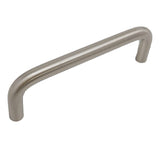 LIBERTY Cabinet Wire Pulls in Satin Nickel 89mm P604DB-SN-C on White Background