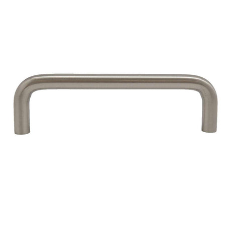 LIBERTY Cabinet Wire Pulls in Satin Nickel 96mm P604D6-SN-C Side View