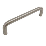 LIBERTY Cabinet Wire Pulls in Satin Nickel 96mm P604D6-SN-C on White Background