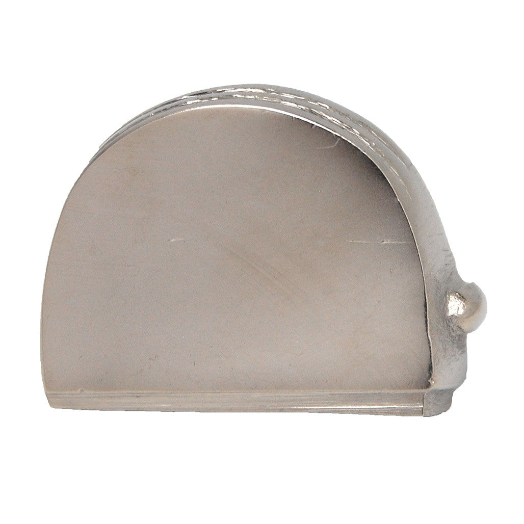 Front View of a Satin Nickel Toaster Cabinet Knob from TAG 100287