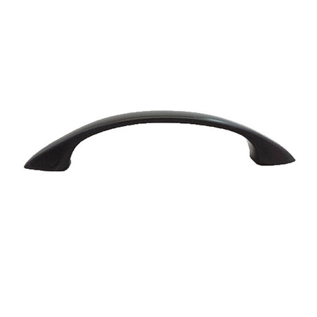 Side View of a Dark Bronze 3" Hole Centers Cabinet Handle Pull from Ultra Hardware's Designers Edge 59158