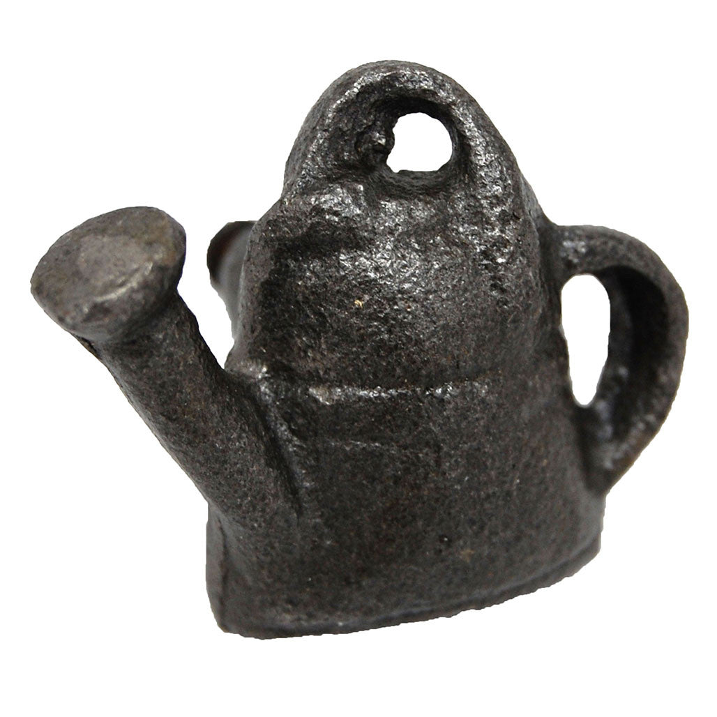 Main View of an Iron Watering Can Cabinet Knob from TAG 22001